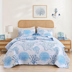 weigelia Coastal Quilt Set King Size by WEIGELIA