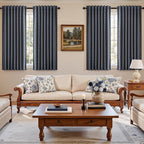 MIULEE 100% Blackout Decorative Linen Curtains - Image 5