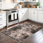 Abstract Area Rug 3x5 Ft Washable Rugs - Image 3