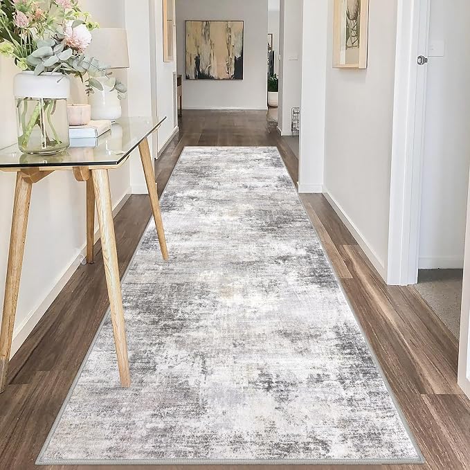 Abstract Runner Rug 3x10 Ft Washable Runners - Image 8