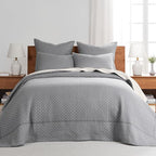 Levtex Home Cross Stitch Reversible Queen Bedspread Set by LevtexHome