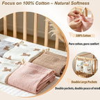 Bedside hanging bag for storing baby milk bottles and blankets - Image 3