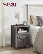 VASAGLE Farmhouse Nightstand - Image 2