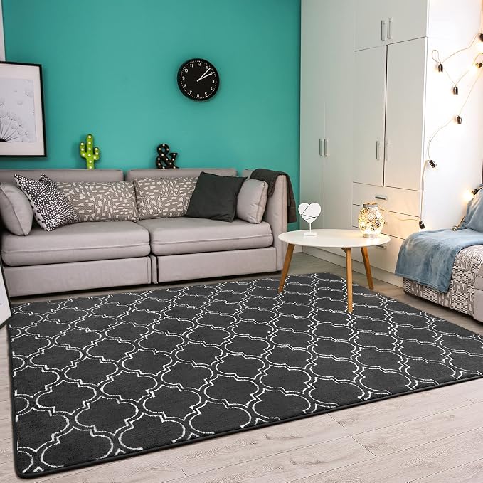 Chicrug 6x9 Shag Geometric Modern Area Rug - Image 5