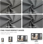 CUCRAF Blackout Curtains Thermal Insulated Room Darkening Drapes - Image 6