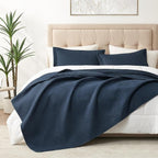 Hansleep Navy Quilt King Size - Image 2