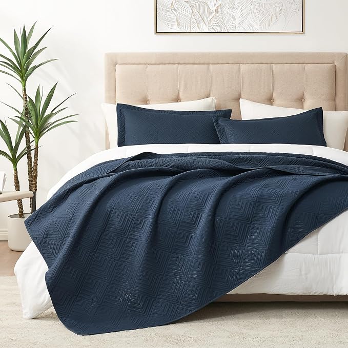 Hansleep Navy Quilt King Size - Image 2
