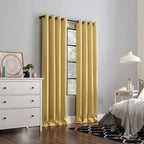 Sun Zero Nordic 2-pack Theater Grade Extreme 100% Blackout Grommet Curtain - Image 6