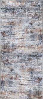 Abstract Runner Rug 3x7 Ft Washable Runners - Image 10
