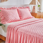 Ruffle Skirt Bedspread Set - Image 6