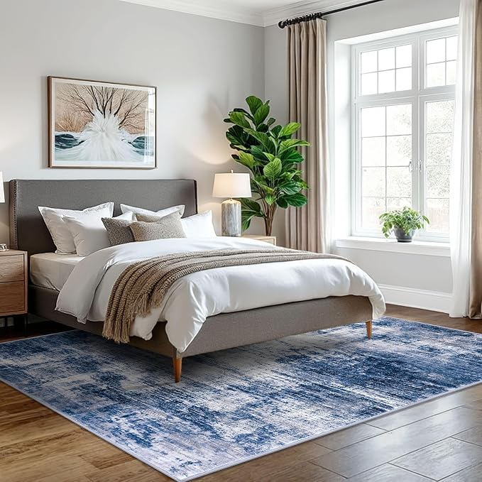 Abstract Area Rugs 5x7 Ft Washable Rugs - Image 9