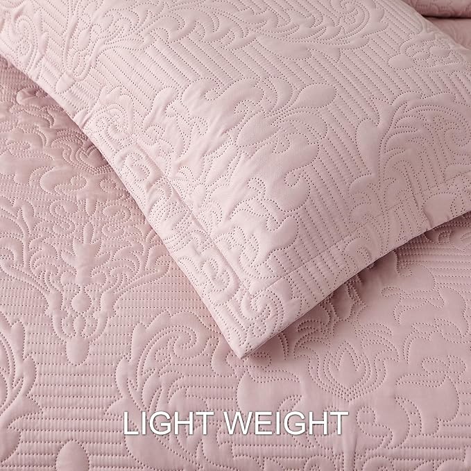 Hansleep Pink Quilt California King Size - Image 5