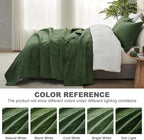 Hansleep Olive Green Quilt Queen Size - Image 6