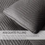 Exclusivo Mezcla California King Quilt Bedding Set, Soft Microfiber, Modern - Image 6