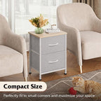 WLIVE Night Stand, Small Dresser - Image 7