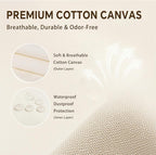 2Pack Canvas Storage Bags for Clothes & Comforters - Image 7