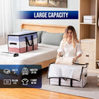 TAILI 4 Pack Clear Extra Large Moving Bags, Storage Bag - Image 4