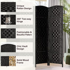 RHF Room Divider Panel, Partition Room Dividers, 4Panel Privacy Screen - Image 4
