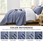 Hansleep Greyish Blue Quilt Queen Size - Image 6
