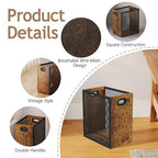 Small Trash Can, Retro Garbage Can - Image 3