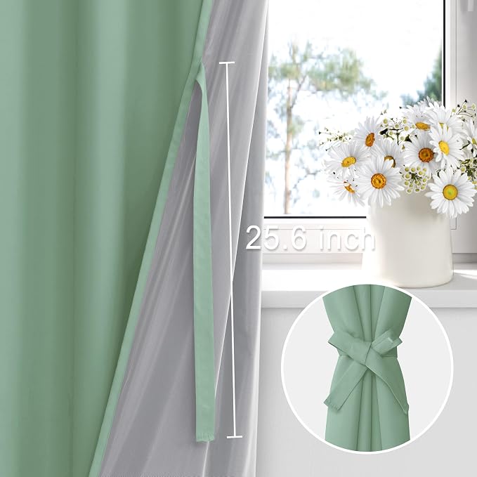XWZO Full Blackout Curtains - Image 3