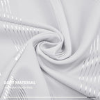 Deconovo Curtains for Living Room, Pattern Blackout Curtains 63 Inches Long | - Image 7