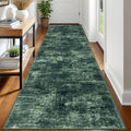Abstract Runner Rug 3x12 Ft Washable Runners by iOhouze