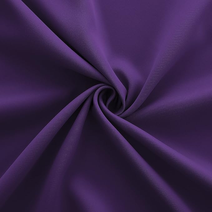 Dark Purple Curtains 84 Inch Length - Image 6