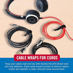 VELCRO Brand Reusable Cable Ties, Cord Management, 100 Pack | Wire And Cable - Image 6