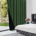Deconovo 100% Blackout Curtains, Thermal Insulated Window Drapes, Noise - Image 3