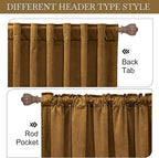 RYB HOME Velvet Room Darkening Curtains - Image 6