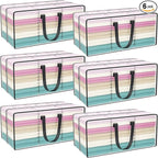 Heavy Duty Extra Large Clear Moving Bags by ACNUSIK