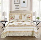 Fancy Collection 3pc Bedspread Bed Cover New by Fancy+Linen