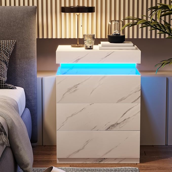 ADORNEVE Modern Nightstand by ADORNEVE