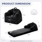 MAXYOYO Folding Sofa Bed Chair, Sleeper Chair - Image 2