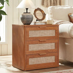 LEYAOYAO Rattan 23" Nightstands Set of 2 - Image 2