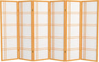 Red Lantern 5 ft. Tall Double Cross Shoji Screen by RedLantern