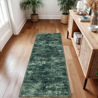 Abstract Runner Rug 2x7 Ft Washable Runners - Image 2