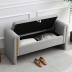 HRVEOCEI Upholstered Storage Bench by HRVEOCEI
