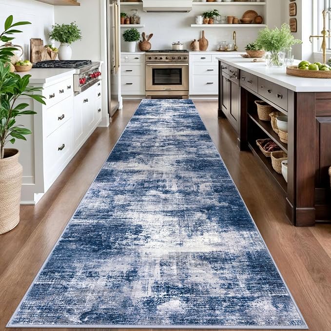 Abstract Runner Rug 3x16 Ft Washable Runners - Image 3