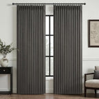 Pinch Pleated Blackout Curtains 90 Inches Long by PleatedDrapes