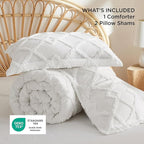 Bedsure Boho Comforter Set King - Image 5