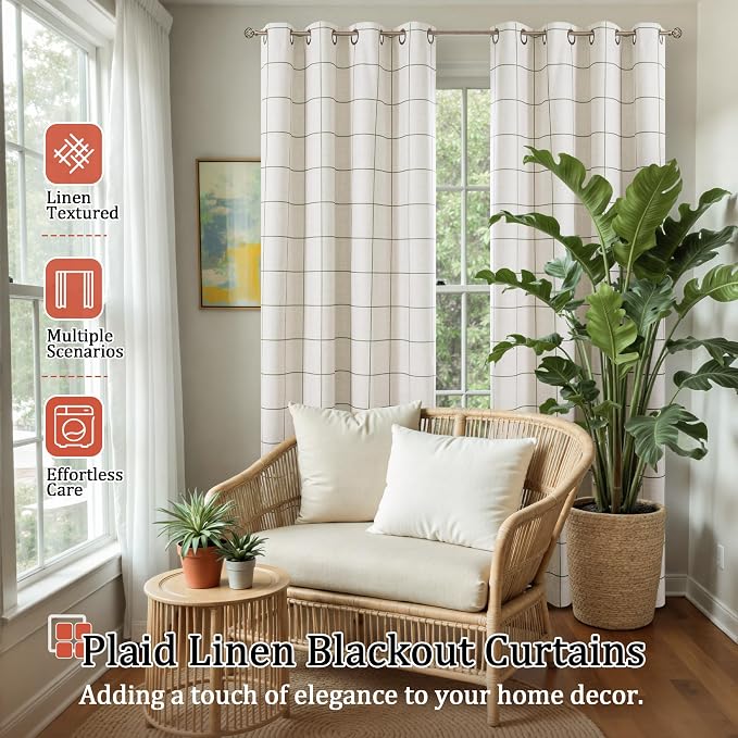 Linen Blackout Curtains - Image 2