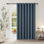 ChrisDowa Room Divider Curtains 84 Inches Long Sliding Door Curtain 1 Panel | by ChrisDowa