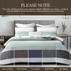 DURLENGEN Quilt Set California King Size 3Pcs, Soft Microfiber Lightweight - Image 5