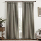 Extra Long 108 Inch Blackout Floor to Ceiling Curtains by PleatedDrapes