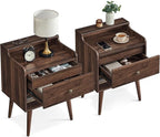 VASAGLE Nightstands, Bedside Tables by Unknown