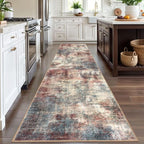 Abstract Runner Rug 3x12 Ft Washable Runners - Image 2
