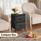 WLIVE Night Stand, Small Dresser - Image 7