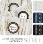 jinchan Boho Blackout Curtains 108 Inches Long - Image 5